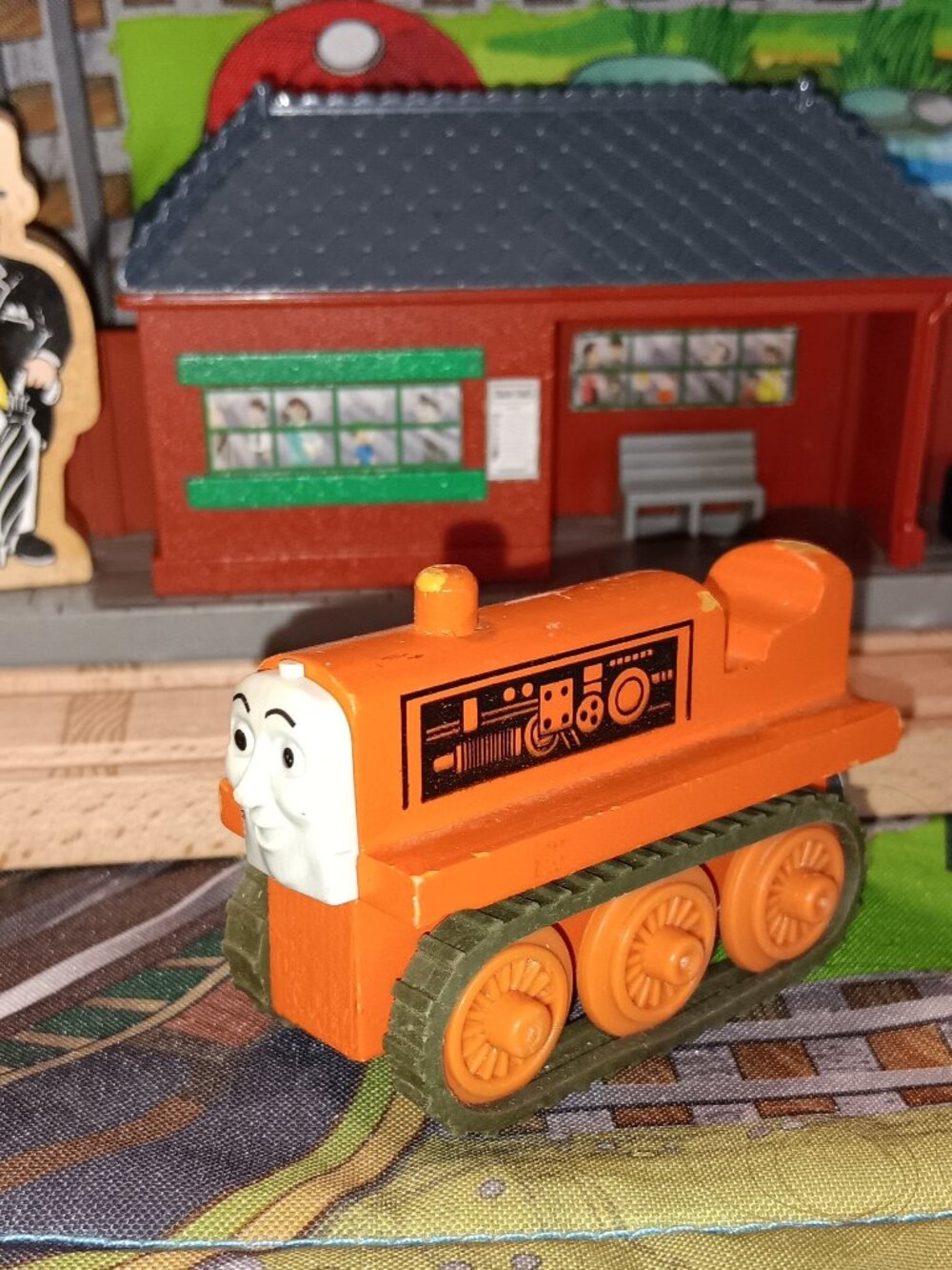 Thomas Wooden Railway Train Track Terence Tractor
